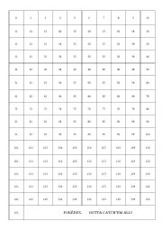 English Worksheet: Grid to complete chart (groups register) (3 of 3)