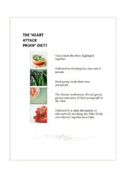 READ AND TALK - The heart attack proof diet?