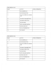 English Worksheet: findsomeone who with can