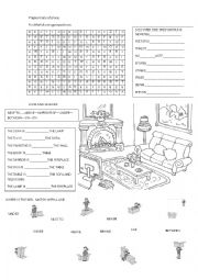 PREPOSITIONS OF PLACE 