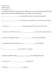 English Worksheet: indefinite pronouns