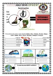 Sustainable development vocab