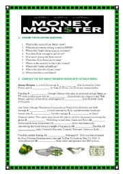 Moviesheet - Money Monster (with key)