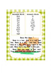 English Worksheet: READING COMPREHENSION