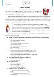 English Worksheet: KFC