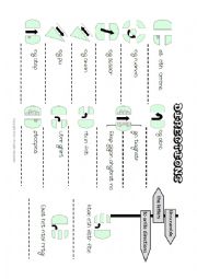 English Worksheet: Directions