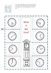 telling time lapbook