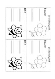 English Worksheet: Little bugs. Pictionary