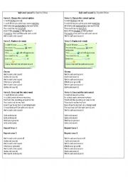Safe and sound -  Capital Cities - Song Worksheet