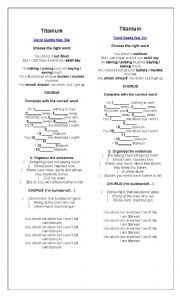 English Worksheet: Titanium