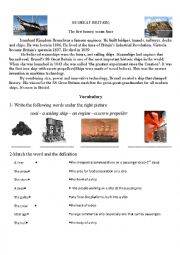 English Worksheet: SS Great Britain (Bristol):prepare your visit