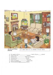 PREPOSITIONS OF PLACE WORKSHEET