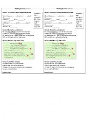 English Worksheet: Waiting for love - Avicii