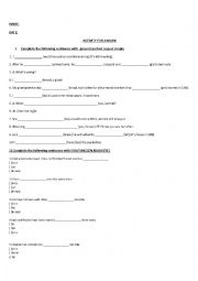 English Worksheet: PRESENT PERFECT