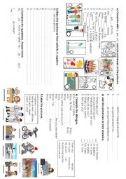 English Worksheet: To be - Basic Vocabulary - Saying hello