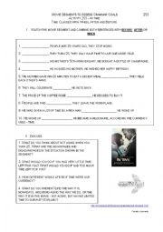 English Worksheet: 253 in time
