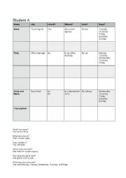 English Worksheet: Follow -up questions with jobs
