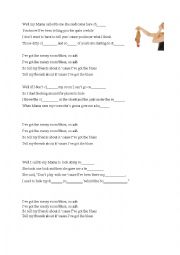 English Worksheet: Messy Room Blues by Johnette Downing