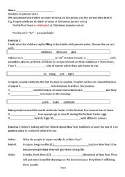 English Worksheet: Active and Passive voice