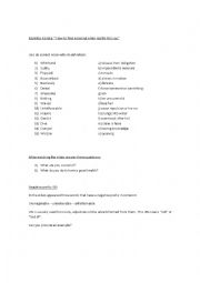 English Worksheet: Manisha Koirala. 