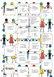 English Worksheet: First and Second Conditional Game