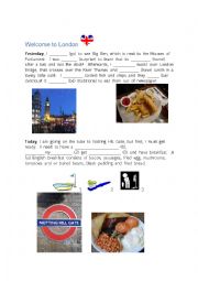 English Worksheet: Welcome to London