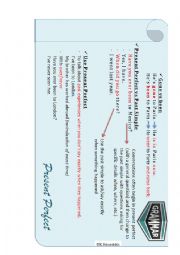 English Worksheet: Present Perfect (use)