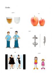 English Worksheet: Opposites