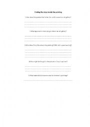 English Worksheet: a GIRL WITH A PEARL