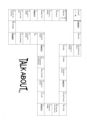 English Worksheet: My school things