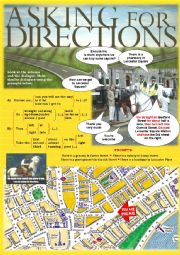 English Worksheet: Directions