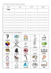 English Worksheet: Phonics