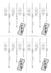 English Worksheet: RULES FOR S,ES,IES