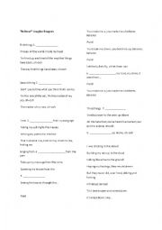 English Worksheet: Believer - Imagine Dragons