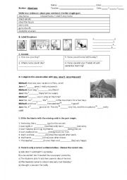 English Worksheet: Simple Past - Review