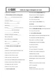 English Worksheet: Shape of you