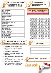 MODAL VERBS