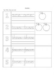 Practice numbers and count