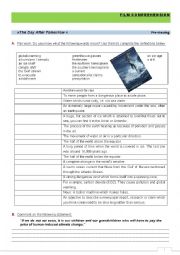 English Worksheet: The Day After Tomorrow