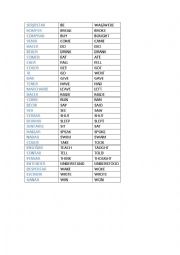 Irregular Verbs