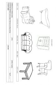 house worksheet