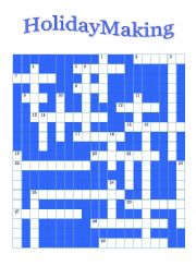 Holiday Making Crossword Puzzle