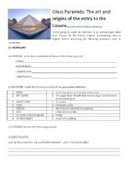 English Worksheet: Louvre Museum