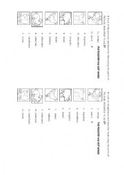 English Worksheet: Describing animals