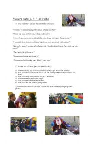 English Worksheet: MODERN FAMILY