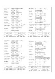 Vocabulary worksheet - Travelling