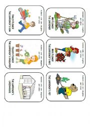 English Worksheet: Happy Families - Jobs 1