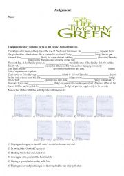 English Worksheet: The odd life of Timothy Green