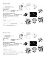 English Worksheet: Glad you came