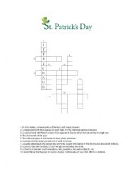 St. Patricks Crosswords